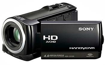 Rent Sony HDR CX100E Full-HD Camcorder